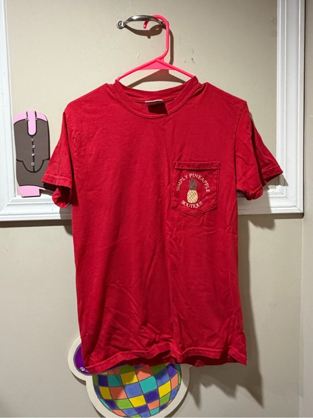 Comfort Colors Red Short Sleeve Tee